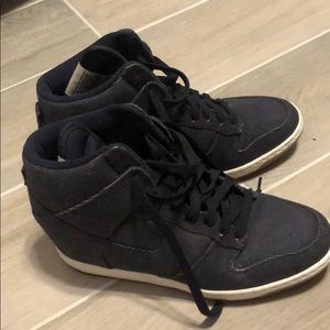 Women’s Nike Sky Hi Dunk Denim sz 8.5